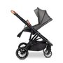 Carucior sport, Caretero, Ratio, Pliabil, De la nastere, Pana la 22 kg, Capotina extensibila, Spatar si suport picioare reglabile, Cos depozitare, Cadru din aluminiu, Cu accesorii, 0-48 luni, Gri - 11