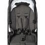 Carucior sport, Caretero, Ratio, Pliabil, De la nastere, Pana la 22 kg, Capotina extensibila, Spatar si suport picioare reglabile, Cos depozitare, Cadru din aluminiu, Cu accesorii, 0-48 luni, Gri - 14