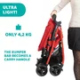 Chicco - Carucior sport Ohlala 3, Red Passion (Rosu), 0luni+ - 7