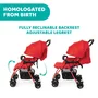 Chicco - Carucior sport Ohlala 3, Red Passion (Rosu), 0luni+ - 8