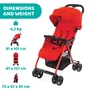 Chicco - Carucior sport Ohlala 3, Red Passion (Rosu), 0luni+ - 16
