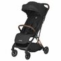 Carucior sport, Coccolle, Beyla Gold, Pana la 22 kg, Copertina extensibila, Cadru din aluminiu, Roti spuma, Cu pliere automata, 0-4 ani, Negru - 1