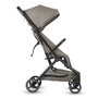 Carucior sport, Coccolle, Sierra, Pana la 22 kg, Copertina extensibila, Cadru din aluminiu, Roti spuma, Cu pliere automata, 0-4 ani, Maro - 2