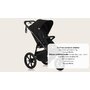 Carucior sport, Lionelo, Azura, Cu 3 roti, Cu baldachin XXL impermeabil, Pliere compacta, Pana la 22 kg, 6-48 luni, Conform cu standardele europene de securitate EN1888-1 si EN1888-2, Gri - 42