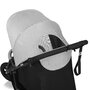 Carucior sport, Lionelo, Azura, Cu 3 roti, Cu baldachin XXL impermeabil, Pliere compacta, Pana la 22 kg, 6-48 luni, Conform cu standardele europene de securitate EN1888-1 si EN1888-2, Gri - 15