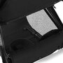 Carucior sport, Lionelo, Azura, Cu 3 roti, Cu baldachin XXL impermeabil, Pliere compacta, Pana la 22 kg, 6-48 luni, Conform cu standardele europene de securitate EN1888-1 si EN1888-2, Gri - 18