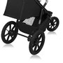 Carucior sport, Lionelo, Azura, Cu 3 roti, Cu baldachin XXL impermeabil, Pliere compacta, Pana la 22 kg, 6-48 luni, Conform cu standardele europene de securitate EN1888-1 si EN1888-2, Gri - 20