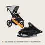 Carucior sport, Lionelo, Azura, Cu 3 roti, Cu baldachin XXL impermeabil, Pliere compacta, Pana la 22 kg, 6-48 luni, Conform cu standardele europene de securitate EN1888-1 si EN1888-2, Gri - 32