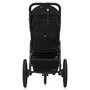 Carucior sport, Lionelo, Azura, Cu 3 roti, Cu baldachin XXL impermeabil, Pliere compacta, Pana la 22 kg, 6-48 luni, Conform cu standardele europene de securitate EN1888-1 si EN1888-2, Negru - 10