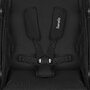 Carucior sport, Lionelo, Azura, Cu 3 roti, Cu baldachin XXL impermeabil, Pliere compacta, Pana la 22 kg, 6-48 luni, Conform cu standardele europene de securitate EN1888-1 si EN1888-2, Negru - 12