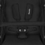 Carucior sport, Lionelo, Azura, Cu 3 roti, Cu baldachin XXL impermeabil, Pliere compacta, Pana la 22 kg, 6-48 luni, Conform cu standardele europene de securitate EN1888-1 si EN1888-2, Negru - 13