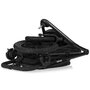 Carucior sport, Lionelo, Azura, Cu 3 roti, Cu baldachin XXL impermeabil, Pliere compacta, Pana la 22 kg, 6-48 luni, Conform cu standardele europene de securitate EN1888-1 si EN1888-2, Negru - 24