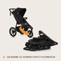 Carucior sport, Lionelo, Azura, Cu 3 roti, Cu baldachin XXL impermeabil, Pliere compacta, Pana la 22 kg, 6-48 luni, Conform cu standardele europene de securitate EN1888-1 si EN1888-2, Negru - 32