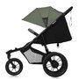 Carucior sport, Lionelo, Azura, Cu 3 roti, Cu baldachin XXL impermeabil, Pliere compacta, Pana la 22 kg, 6-48 luni, Conform cu standardele europene de securitate EN1888-1 si EN1888-2, Verde - 6