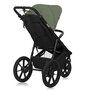 Carucior sport, Lionelo, Azura, Cu 3 roti, Cu baldachin XXL impermeabil, Pliere compacta, Pana la 22 kg, 6-48 luni, Conform cu standardele europene de securitate EN1888-1 si EN1888-2, Verde - 10