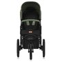 Carucior sport, Lionelo, Azura, Cu 3 roti, Cu baldachin XXL impermeabil, Pliere compacta, Pana la 22 kg, 6-48 luni, Conform cu standardele europene de securitate EN1888-1 si EN1888-2, Verde - 12