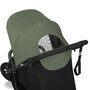Carucior sport, Lionelo, Azura, Cu 3 roti, Cu baldachin XXL impermeabil, Pliere compacta, Pana la 22 kg, 6-48 luni, Conform cu standardele europene de securitate EN1888-1 si EN1888-2, Verde - 16