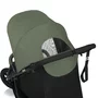 Carucior sport, Lionelo, Azura, Cu 3 roti, Cu baldachin XXL impermeabil, Pliere compacta, Pana la 22 kg, 6-48 luni, Conform cu standardele europene de securitate EN1888-1 si EN1888-2, Verde - 16