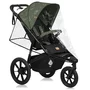 Carucior sport, Lionelo, Azura, Cu 3 roti, Cu baldachin XXL impermeabil, Pliere compacta, Pana la 22 kg, 6-48 luni, Conform cu standardele europene de securitate EN1888-1 si EN1888-2, Verde - 31