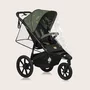 Carucior sport, Lionelo, Azura, Cu 3 roti, Cu baldachin XXL impermeabil, Pliere compacta, Pana la 22 kg, 6-48 luni, Conform cu standardele europene de securitate EN1888-1 si EN1888-2, Verde - 41