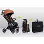 Carucior sport, Lionelo, Cloe, Cu accesorii, Cadru din aluminiu, Pana la 22 kg, Usor, Pliere compacta pentru avion, cu o singura mana, Ideal pentru toate tipurile de suprafete, 6 luni+, Gri - 4