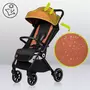 Carucior sport, Lionelo, Cloe, Cu accesorii, Cadru din aluminiu, Pana la 22 kg, Usor, Pliere compacta pentru avion, cu o singura mana, Ideal pentru toate tipurile de suprafete, 6 luni+, Gri - 20