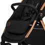 Carucior sport, Lionelo, Ingrid, Capotina impermeabila cu filtru UPF50+, Pana la 22 Kg, Spatar reglabil in 3 pozitii, Include suport pahar si plasa de tantari, Sistem pentru pliere automata, 6 luni+, Negru - 6