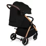 Carucior sport, Lionelo, Ingrid, Capotina impermeabila cu filtru UPF50+, Pana la 22 Kg, Spatar reglabil in 3 pozitii, Include suport pahar si plasa de tantari, Sistem pentru pliere automata, 6 luni+, Negru - 10