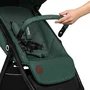 Carucior sport, Lionelo, Ingrid, Capotina impermeabila cu filtru UPF50+, Pana la 22 Kg, Spatar reglabil in 3 pozitii, Include suport pahar si plasa de tantari, Sistem pentru pliere automata, 6 luni+, Verde - 16