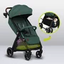 Carucior sport, Lionelo, Ingrid, Capotina impermeabila cu filtru UPF50+, Pana la 22 Kg, Spatar reglabil in 3 pozitii, Include suport pahar si plasa de tantari, Sistem pentru pliere automata, 6 luni+, Verde - 26