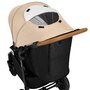 Carucior sport, Lionelo, Natt, De la nastere, Cu accesorii si capotina XXL reglabila, 0 - 22 kg, Conform cu standardele europene de securitate EN1888-1, EN1888-2, Bej - 14