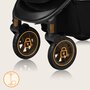 Carucior sport, Lionelo, Natt, De la nastere, Cu accesorii si capotina XXL reglabila, 0 - 22 kg, Conform cu standardele europene de securitate EN1888-1, EN1888-2, Bej - 21