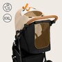 Carucior sport, Lionelo, Natt, De la nastere, Cu accesorii si capotina XXL reglabila, 0 - 22 kg, Conform cu standardele europene de securitate EN1888-1, EN1888-2, Bej - 24