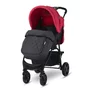 Carucior sport, Lorelli, Olivia Basic, cu husa de picioare, Mars Red - 2