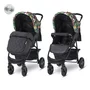 Carucior sport, Lorelli, Olivia Basic, cu husa de picioare, Tropical Flowers - 1