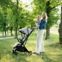 Carucior sport, Petite&Mars, Flip, Pliere compacta cu o mana, Spatar reglabil pana la pozitie de somn, Suport picioare reglabil, Copertina extensibila cu protectie UPF50+, Pana la 22 kg, 0 luni+, Bej - 2