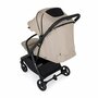 Carucior sport, Petite&Mars, Flip, Pliere compacta cu o mana, Spatar reglabil pana la pozitie de somn, Suport picioare reglabil, Copertina extensibila cu protectie UPF50+, Pana la 22 kg, 0 luni+, Bej - 8