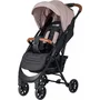 Carucior sport, FreeON, Lux, Pliabil automat, Usor 6.6 Kg, Tehnologie inovatoare One-Hand Folding, De la 6 luni pana la 22 kg, Din aluminiu, Benzi reflectorizante pe capotina, Beige/Black - 1