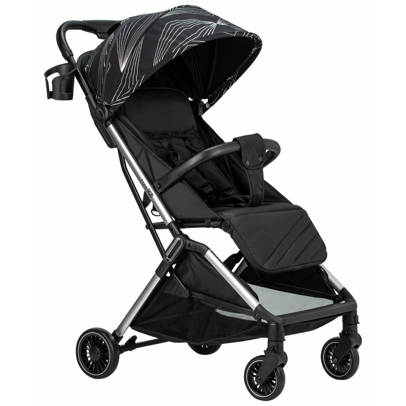 Carucior sport, FreeON, Unique, Pliabil automat, Spatar reglabil, Suport pentru sticla, 6.6 Kg, Conform cu standardul european de securitate EN 1888-2:2018, Silver