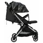 Carucior sport pliabil automat, Unique, Spatar reglabil, Suport pentru sticla, 6.6 Kg, Conform cu standardul european de securitate EN 1888-2:2018, FreeON, Silver, Resigilat - 2