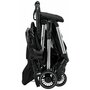 Carucior sport pliabil automat, Unique, Spatar reglabil, Suport pentru sticla, 6.6 Kg, Conform cu standardul european de securitate EN 1888-2:2018, FreeON, Silver, Resigilat - 7