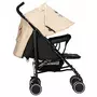 Carucior sport, FreeON, Simple, Spatar si suport picioare reglabile, Capotina cu fereastra, Conform cu standardele de siguranta EN 1888-1:2018 si A1:2022, Black/Yellow - 9