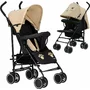 Carucior sport, FreeON, Simple, Spatar si suport picioare reglabile, Capotina cu fereastra, Conform cu standardele de siguranta EN 1888-1:2018 si A1:2022, Black/Yellow - 4