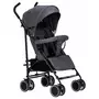 Carucior sport, FreeON, Simple, Spatar si suport picioare reglabile, Capotina cu fereastra, Conform cu standardele de siguranta EN 1888-1:2018 si A1:2022, Grey