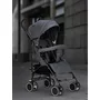 Carucior sport, FreeON, Simple, Spatar si suport picioare reglabile, Capotina cu fereastra, Conform cu standardele de siguranta EN 1888-1:2018 si A1:2022, Grey - 9