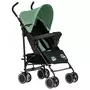Carucior sport, FreeON, Simple, Spatar si suport picioare reglabile, Capotina cu fereastra, EN 1888-1:2018 si A1:A1:2022, Black/Green - 1