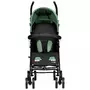 Carucior sport, FreeON, Simple, Spatar si suport picioare reglabile, Capotina cu fereastra, EN 1888-1:2018 si A1:A1:2022, Black/Green - 8