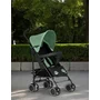 Carucior sport, FreeON, Simple, Spatar si suport picioare reglabile, Capotina cu fereastra, EN 1888-1:2018 si A1:A1:2022, Black/Green - 14