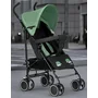 Carucior sport, FreeON, Simple, Spatar si suport picioare reglabile, Capotina cu fereastra, EN 1888-1:2018 si A1:A1:2022, Black/Green - 6