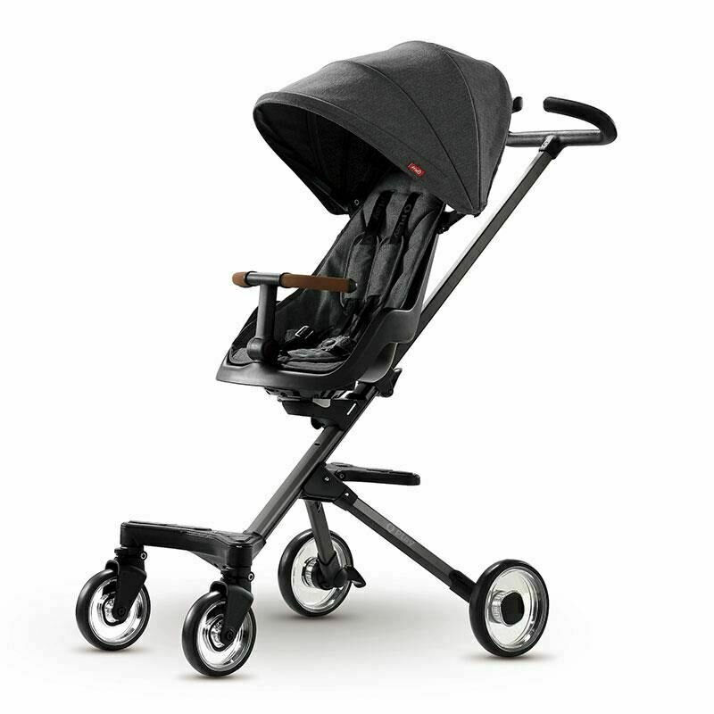 Qplay - carucior sport ultracompact easy , cu sezut reversibil, gri